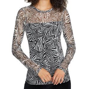 Sanctuary Zebra Print Blouse